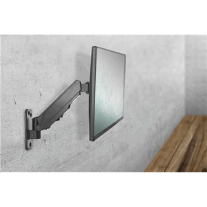 Digitus Wall mount | DA-90396 | Adjustable Height, Rotate, Tilt | 17-32 " | Maximum weight (capacity) 8 kg | Black - Image 8