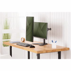 Digitus Desk Mount | DA-90401 | Adjustable Height, Rotate, Swivel | 15-32 " | Maximum weight (capacity) 2x8 kg | Black - Image 8