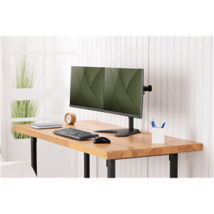 Digitus Desk Mount | DA-90401 | Adjustable Height, Rotate, Swivel | 15-32 " | Maximum weight (capacity) 2x8 kg | Black - Image 9