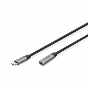 Digitus | USB-C/M to USB-C/F Extension Cable | DB-300230-010-S | USB-C to USB-C USB C, plug | USB-C jack - Image 2