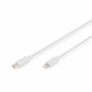 Digitus | Lightning to USB-C data/charging cable | DB-600109-020-W | USB-C to Lightning Apple Lightning 8-pin | USB C - Image 2