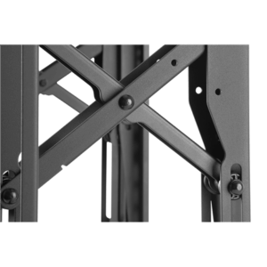 Digitus Wall mount | DA-90446 Pop-Out Video Monitor Mount | Adjustable Height, Tilt | 45-70 " | Maximum weight (capacity) 70 kg | Black - Image 6