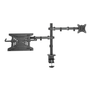 Digitus | Desk Mount | DA-90436 | Tilt, swivel, height adjustment, rotate | Maximum weight (capacity) 9 kg | Black - Image 2