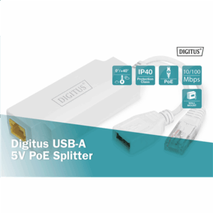 Digitus | USB-A 5V PoE Splitter | DN-95208 - Image 4