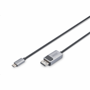 Digitus Bi-directional Adapter Cable | DB-300334-010-S | USB-C to DisplayPort - Image 2