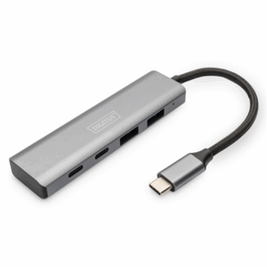 Digitus | USB-C 4 Port HUB 2x USB-A + 2x USB-C Gen2 | DA-70245 | USB-C Hub - Image 2