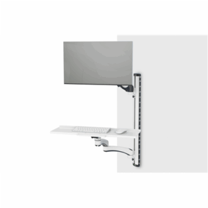 Digitus Wall mount | DA-90451 | Rotate, Swivel | 32 " | Maximum weight (capacity) 8 kg | White/Black - Image 3