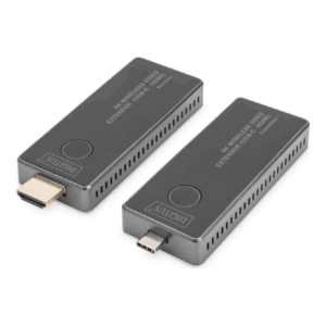 Digitus | 4K Wireless Video Extender, 30 m (USB-C - HDMI) | DS-55324 | Black/Silver - Image 2