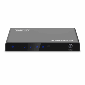 Digitus 8K HDMI Switch, 3x1 | DS-55333 | Black - Image 4