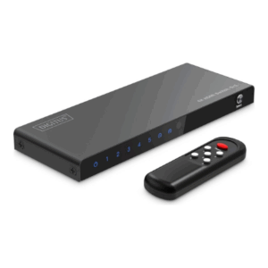 Digitus 8K HDMI Switch, 5x1 | DS-55334 | Black - Image 2