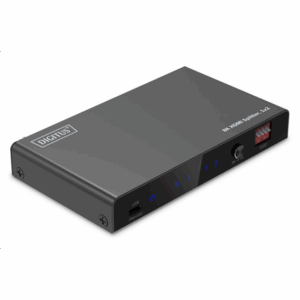 Digitus 8K HDMI Splitter, 1x2 | DS-55339 | Black - Image 2