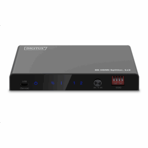 Digitus 8K HDMI Splitter, 1x2 | DS-55339 | Black - Image 4