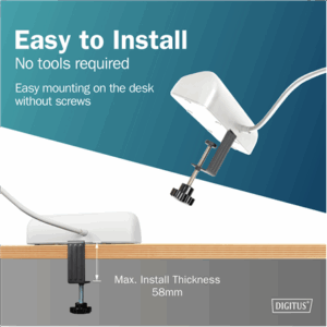 Digitus 3-way office socket strip with 2x USB-A and 1x USB-C connections | DA-70626 - Image 11
