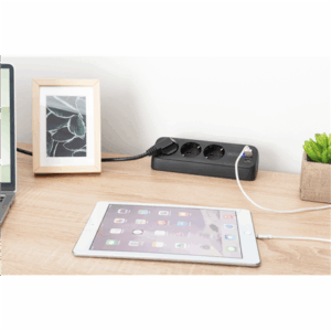 Digitus 3-way office socket strip with 2x USB-A and 1x USB-C connections | DA-70625 - Image 8