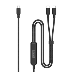 Digitus USB-C 2in1 charging cable, 140W | AK-300170-018-S - Image 4