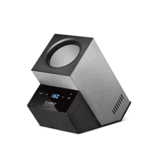 Caso | Wine Cooler | WineCase Deluxe Inox | Bottles capacity 1 | Black/Silver - Image 3