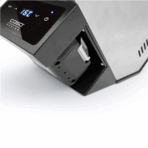 Caso | Wine Cooler | WineCase Deluxe Inox | Bottles capacity 1 | Black/Silver - Image 5