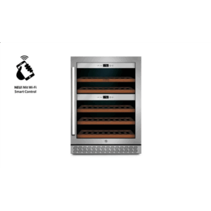 Caso | Wine cooler | WineChef Pro 40 | Energy efficiency class G | Showcase | Free standing | Bottles capacity Up to 40 bottles | Cooling type Compressor technology | Stainless steel/Black