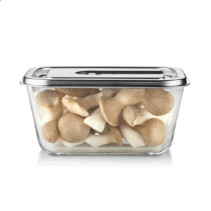 Caso Glass Vacuum Container with Plastic Lid | VacuBoxx Inox XL | Transparent - Image 4