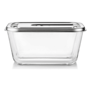 Caso Glass Vacuum Container with Plastic Lid | VacuBoxx Inox XL | Transparent - Image 6