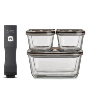 Caso | Vacu OneTouch Vacuum sealer Eco-Set | Black - Image 2