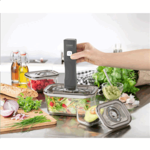 Caso | Vacu OneTouch Vacuum sealer Eco-Set | Black - Image 5