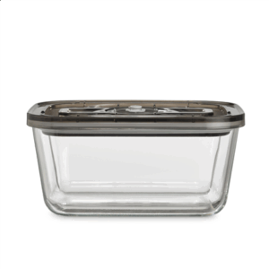 Caso | Glass Vacuum Container with Plastic Lid | VacuBoxx Eco L | Transparent - Image 4