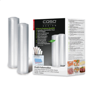 Caso | Foil rolls | 01221 | 2 units | Dimensions (W x L) 20 x 600 cm | Ribbed - Image 15