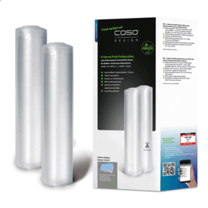 Caso | Vacuum Rolls | 01248 | 2 pcs | Dimensions (W x L) 30 x 600 cm | Transparent - Image 2