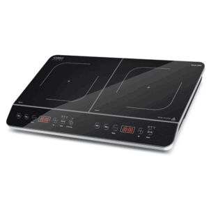 Caso | Hob | Touch 3500 | Induction | Number of burners/cooking zones 2 | Touch control | Timer | Black | Display - Image 2