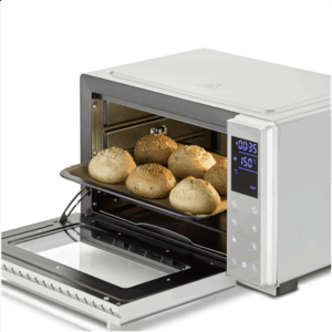 Caso | Compact oven | Bake & Style 26 Touch | Easy Clean | Compact | 1500 W | Silver - Image 3