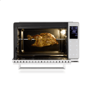 Caso | Compact oven | Bake & Style 26 Touch | Easy Clean | Compact | 1500 W | Silver - Image 4