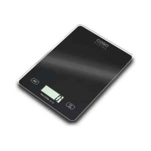 Caso | Kitchen scale | Slim | Maximum weight (capacity) 5 kg | Graduation 1 g | Black - Image 4