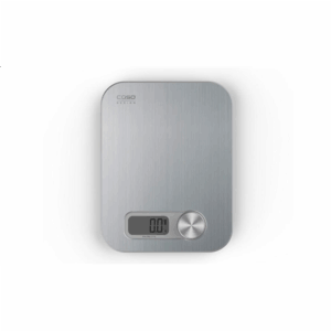 Caso | Design kitchen scale | Maximum weight (capacity) 5 kg | Graduation 1 g | Display type Digital | Stainless Steel - Image 2