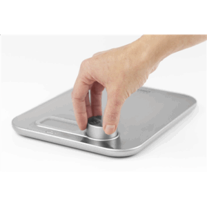 Caso | Design kitchen scale | Maximum weight (capacity) 5 kg | Graduation 1 g | Display type Digital | Stainless Steel - Image 4