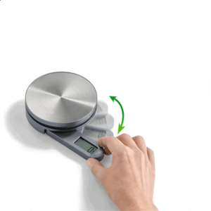 Caso | Scales | Kitchen EcoMate | Maximum weight (capacity) 5 kg | Graduation 1 g | Display type LCD | Stainless steel - Image 5