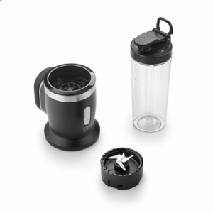 Caso Cordless Blender | Click & Blend | Tabletop | 240 W | Jar material Tritan | Jar capacity 0.5 L | Stainless steel/Matt Black - Image 4