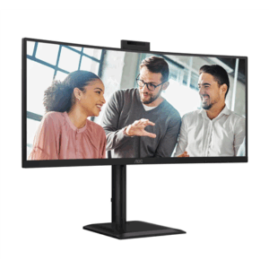 AOC | CU34E4CW | 34 " | VA | UWQHD | 120 Hz | 4 ms | 3440 x 1440 pixels | 350 cd/m² | HDMI ports quantity 2 | Black - Image 14