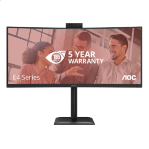 AOC | CU34E4CW | 34 " | VA | UWQHD | 120 Hz | 4 ms | 3440 x 1440 pixels | 350 cd/m² | HDMI ports quantity 2 | Black - Image 16