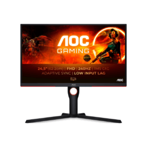 AOC | Monitor | 25G3ZM/BK | 24.5 " | VA | FHD | 16:9 | 240 Hz | 1 ms | 1920 x 1080 | 300 cd/m² | HDMI ports quantity 2 | Black/Red | Warranty 36 month(s) - Image 24