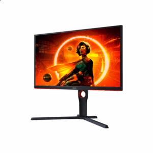 AOC | Monitor | 25G3ZM/BK | 24.5 " | VA | FHD | 16:9 | 240 Hz | 1 ms | 1920 x 1080 | 300 cd/m² | HDMI ports quantity 2 | Black/Red | Warranty 36 month(s) - Image 5