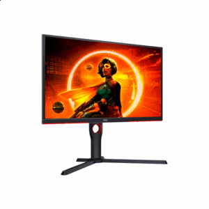 AOC | Monitor | 25G3ZM/BK | 24.5 " | VA | FHD | 16:9 | 240 Hz | 1 ms | 1920 x 1080 | 300 cd/m² | HDMI ports quantity 2 | Black/Red | Warranty 36 month(s) - Image 8