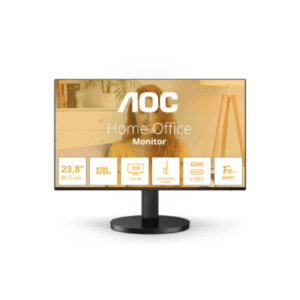 AOC 24B3CF2 | 23.8 " | IPS | FHD | 16:9 | 120 Hz | 4 ms | 1920 x 1080 pixels | 300 cd/m² | HDMI ports quantity 1 | Black - Image 9