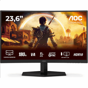 LCD Monitor|AOC|23.6 "|1920 x 1080 pixels|Full HD|Native aspect ratio 16:9|LED|Curved|C24G42E - Image 6