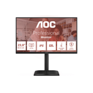 LCD Monitor|AOC| 60.5 cm (23.8")|1920 x 1080 pixels|Full HD|Native aspect ratio 16:9|LED|Flat|24E4U - Image 4