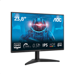 AOC | Q24B36X | 24 " | IPS | QHD | 16:9 | 144 Hz | 4 ms | 2560 x 1440 pixels | 300 cd/m² | HDMI ports quantity 1 | Black - Image 3