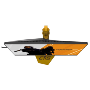 AOC CS24A | 24 | TN | FHD | 16:9 | 610 Hz | 0.5 ms | 1920 x 1080 pixels | 500 cd/m² | HDMI ports quantity 2 | Black/Orange - Image 5