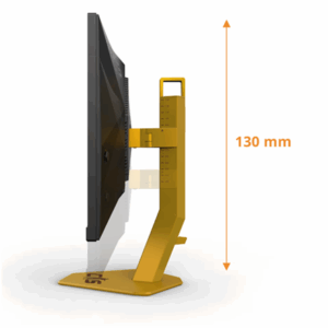 AOC CS24A | 24 | TN | FHD | 16:9 | 610 Hz | 0.5 ms | 1920 x 1080 pixels | 500 cd/m² | HDMI ports quantity 2 | Black/Orange - Image 8