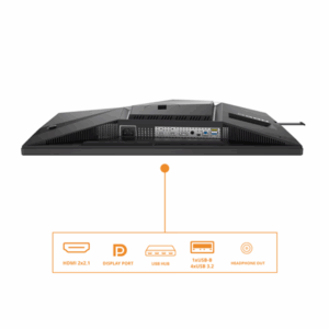 AOC CS24A | 24 | TN | FHD | 16:9 | 610 Hz | 0.5 ms | 1920 x 1080 pixels | 500 cd/m² | HDMI ports quantity 2 | Black/Orange - Image 9