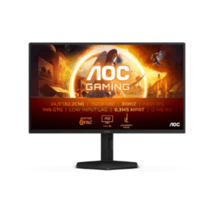 AOC | 25G4SXU | 24.5 " | IPS | FHD | 310 Hz | 1 ms | 1920 x 1080 pixels | 400 cd/m² | HDMI ports quantity 2 | Black - Image 7